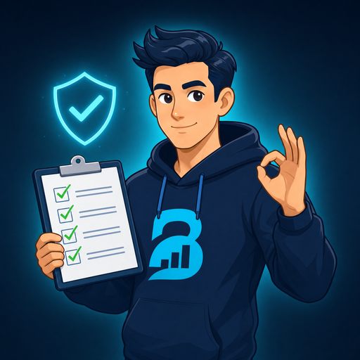The Analyst with a clipboard — illustration